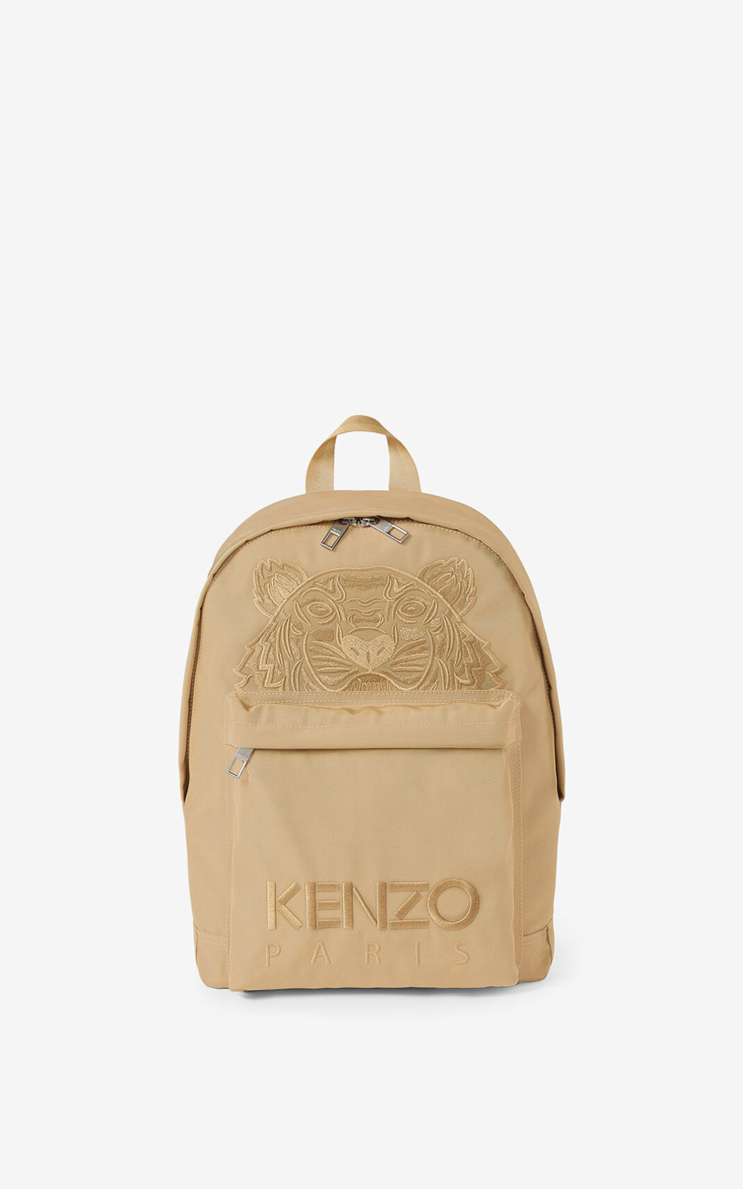 Sac À Dos Kenzo Homme Toile Kampus Tiger Beige UKXBL-3149